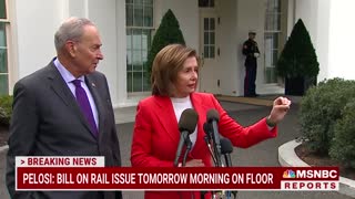 Pelosi Announces House Will Vote On Bill To Resolve Rail Issue