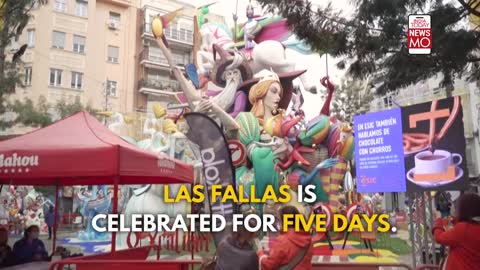 Spain Celebrated 'Las Fallas' After Two Years of Lockdown | Newsmo | India Today