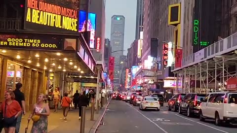 "St. James Theater: A Captivating View from Across the Street"