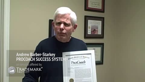 Andrew Barber-Starkey of Procoach Success System® on Trademark Factory®
