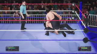 MATCH 247 ANDRE THE GIANT VS ROMAN REIGNS WITH COMMENTARY