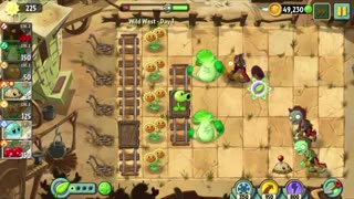 Plants vs Zombies 2 - WILD WEST [HD] - Day 1