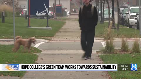 Hope College recognized for sustainability efforts