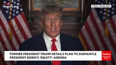 VIRAL: Trump Rips Biden's 'Marxist Equity' Plan, Details Blueprint To End 'Woke Takeover' Of Govt