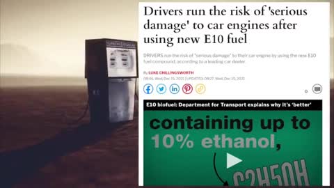 UK - E10 fuel lie scam PROVEN!