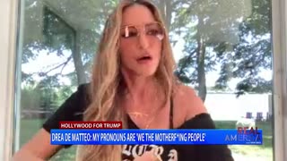 REAL AMERICA - Dan Ball w/ Actress Drea de Matteo Discussing Conservatives in Hollywood 7/3/24