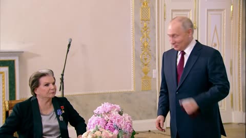 Meeting with Valentina Tereshkova • President of Russia