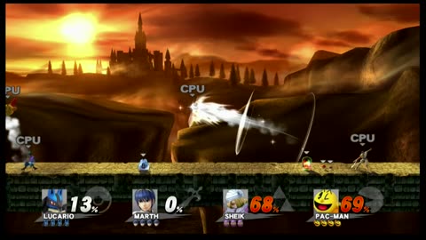 Super Smash Bros 4 Wii U Battle954