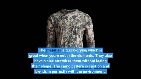 Buyer Feedback: SITKA Gear Men's Core Lightweight Hunting Base Layer Bottom