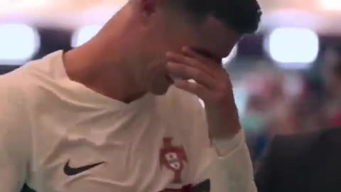 Cristiano Ronaldo crying #football #ronaldo #viral