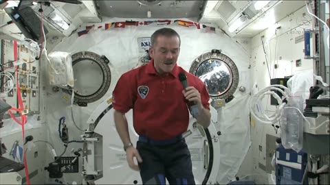 Getting sick in space