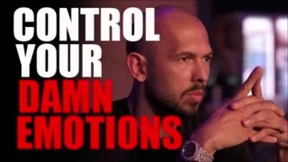 Control Your Emotions Andrew Tate Motivational speech