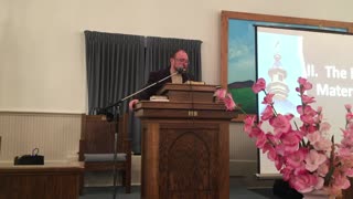 Pastor Gene Miller's sermon at Castleberry Baptist Church on February 18, 2024.