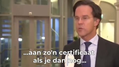 Crimineel Rutte certificaat heeft geen zin als je niet besmettelijk bent na vaccinatie