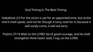 In The Time Of Trials Of Testing Hold On To God.