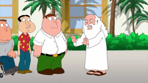 Family Guy - God's mildly autistic