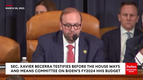 'Government Subsidies For The Wealthy'- Jason Smith Confronts Xaxier Becerra Over Biden's Budget