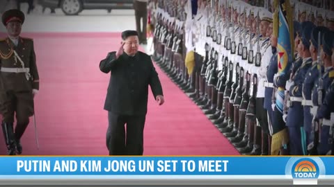 Kim Jong Un arrives in Russia for face-to-face meeting with Putin