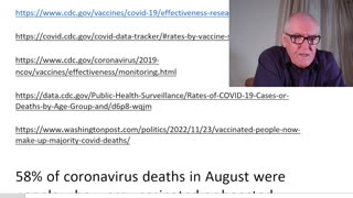 58% of covid deaths in the vaccinated