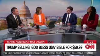 CNN panel calls out Trump for selling Bibles