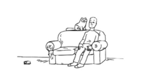 Simon's cat episode 3 TV Dinner