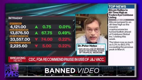 Big Pharma Globalist Gremlin Peter Hotez Declares War on Alex Jones & Anti-Vaxxers - 6/23/23