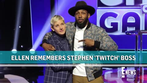 Ellen DeGeneres _Heartbroken_ Over Stephen _tWitch_ Boss Death _ E! News