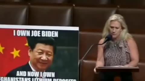 Marjorie Greene Talks Climate Change & China Laughing At Biden
