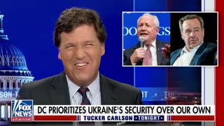 Tucker Carlson breaks down how neocons are losing their minds over Gov. DeSantis' stance on Ukraine