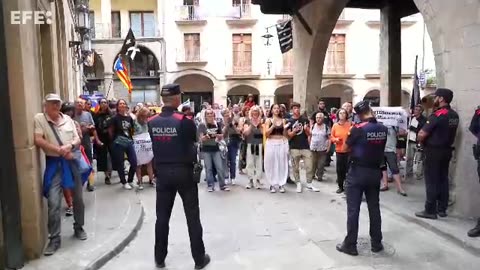Orden de alejamiento para separatistas del boicot a la Vuelta a España