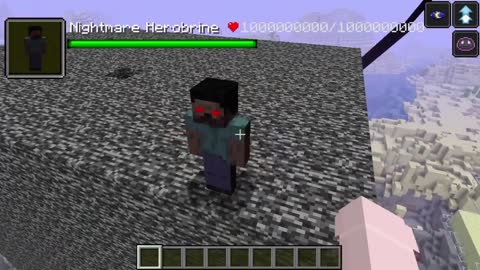 all Herobrine creepypasta mobs vs Wither Storm 7 STAGE in minecraft1