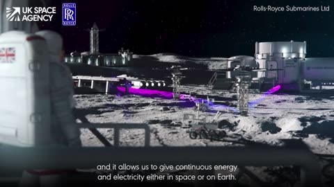 UK backs Rolls-Royce project to build a nuclear reactor on the moon