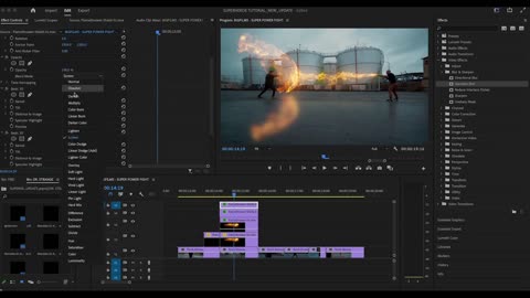 Superhero Fight in Adobe Premiere (Easy Tutorial For Beginners)