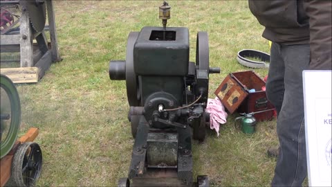 Antique Witte Stationary Engine.