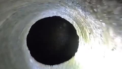 Dropping a Go Pro Down a Deep Mystery Pipe