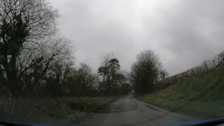 Driving in the rain. South Devon ..speedlapse GoPro. 20th March 2023