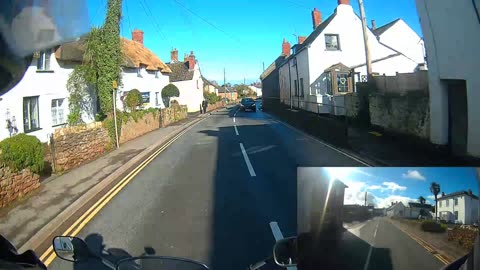 240224, #hazard, #biker, #winter, #ride, #moors, #dashcam, #music,