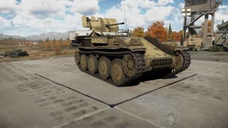 War Thunder: Flakpanzer 38 Gameplay