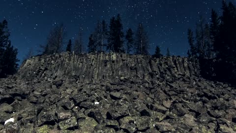 Yellowstone by Moonlight - Yellowstone National Park Time-Lapse