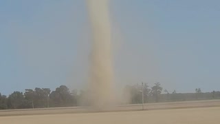 Dust Devil Near Newport