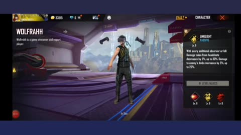 Free fire horror character in game