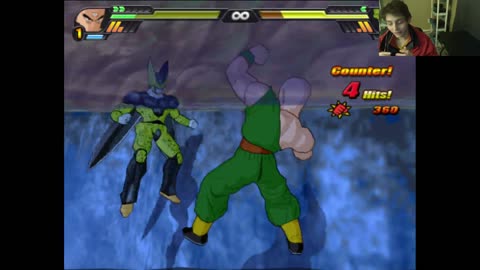 Semi-Perfect Cell VS Tien On Very Strong Difficulty In A Dragon Ball Z Budokai Tenkaichi 3 Battle