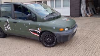 Fiat multipla crumball rally 2022