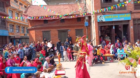 Kumari Nach, Pachali Bhairav 12 Barsa Jatra (Gathu Pyakha), Hadigau, Kathmandu, 2080, Day 2, Part II