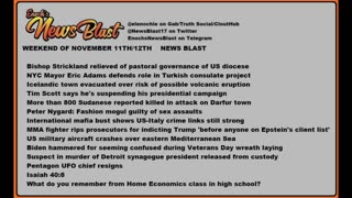 Weekend of November 11/12, 2023 News Blast