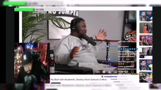 Big Homie? DJ Akademiks Flames Flakko for bringing on s&s to Podcast & Reacts to start of Interview