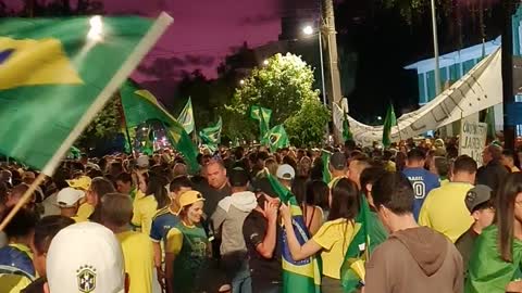 Last video of the protest in Joinville, Santa Catarina Nov 2 2022