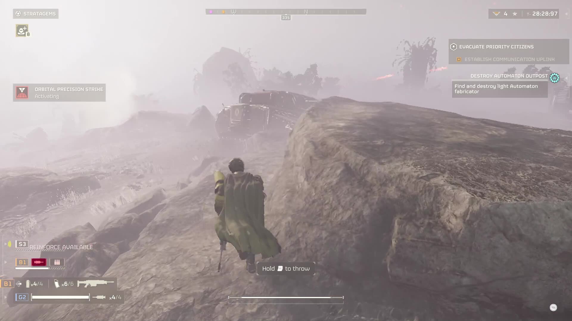 Flanking Automaton Tank