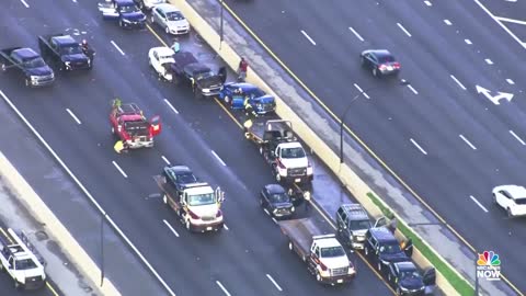 WATCH: 43-Vehicle Pileup Closes Florida Freeway