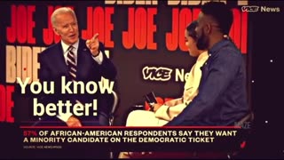 Racist Joe biden